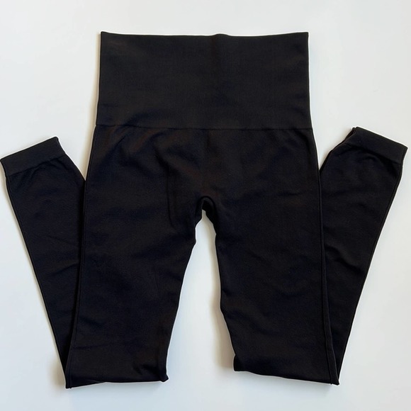 SPANX black look at me now seamless leggings M - Picture 3 of 9